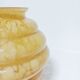 Clichy glass round vase