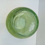 Vase vert décor trèfles