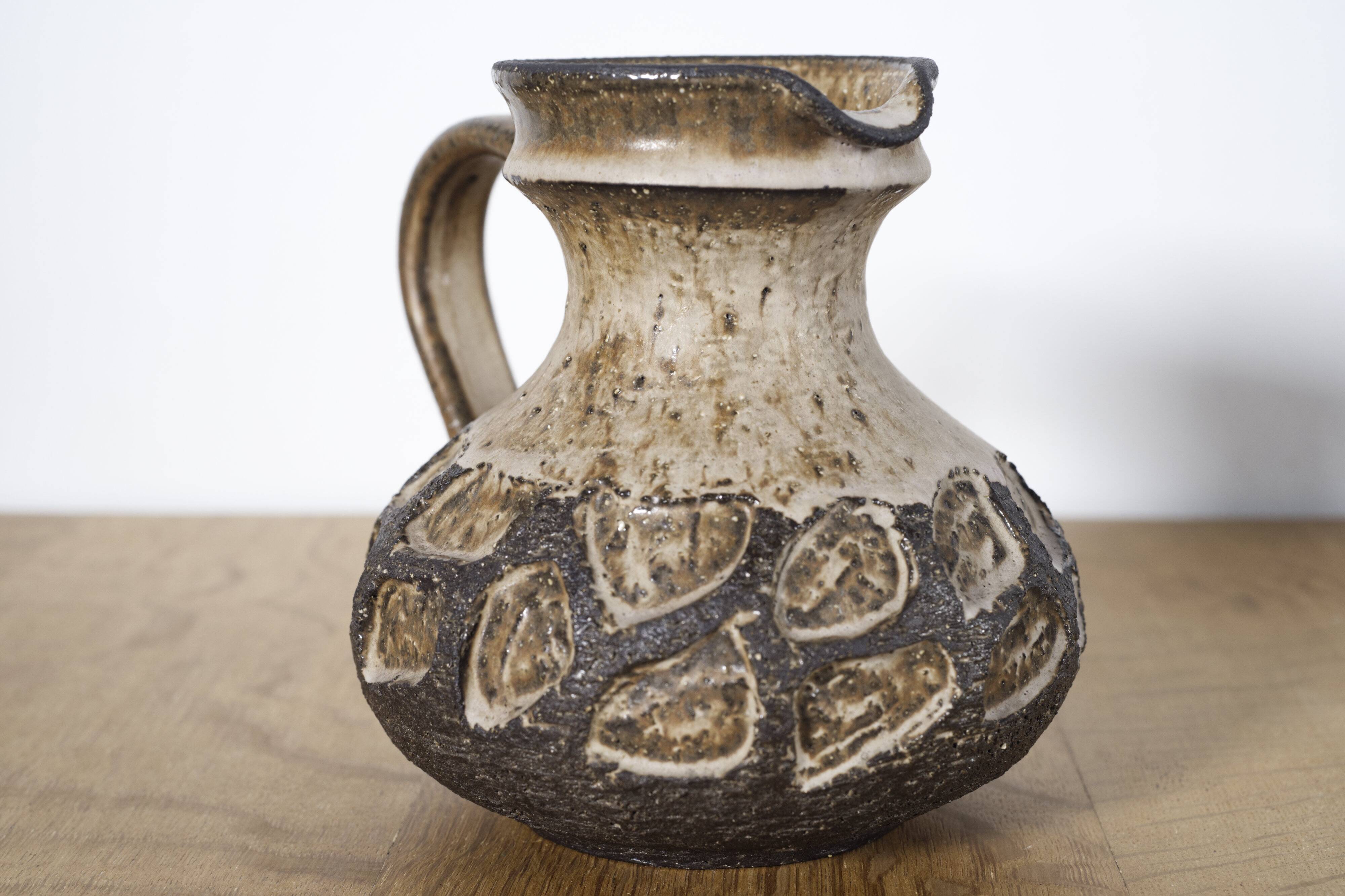 Small ceramic pitcher by Løvemose Denmark