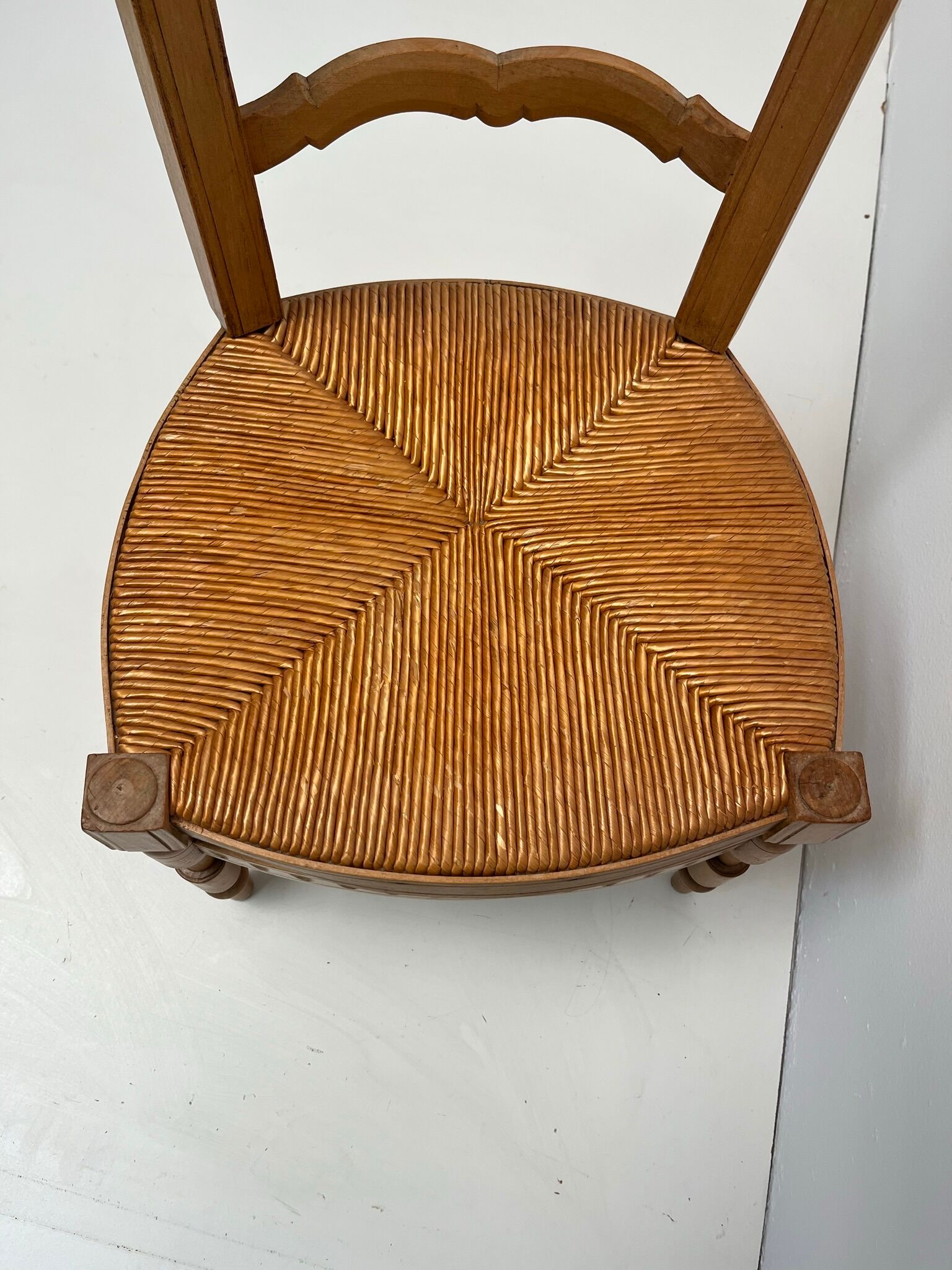 Vintage mulched nurse chair