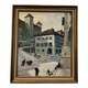 Oil on canvas Étienne Bouvier-Lapierre (1908-1987) – Château d'Annecy