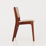 Six chairs by Henning Kjaernulf design, 70s design