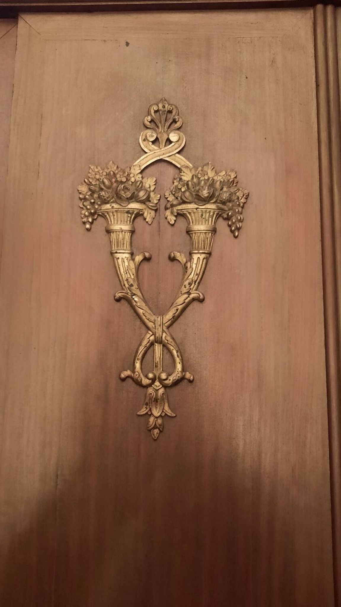 Old art deco style wardrobe