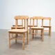 Set of six Scandinavian dining chairs by Rainer Daumiller