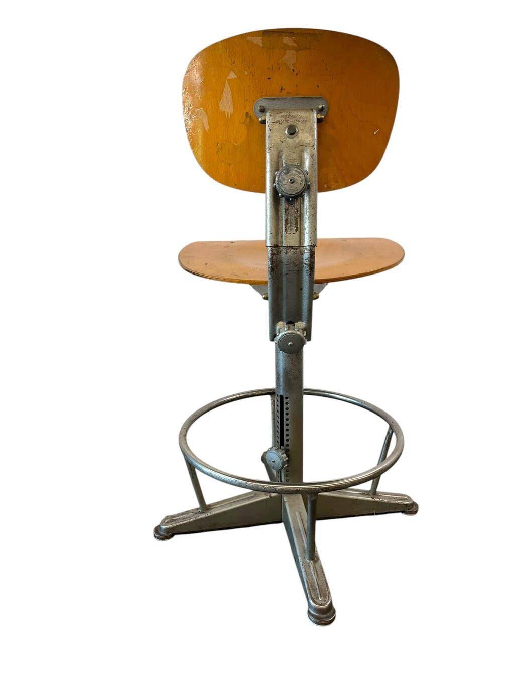 Vintage workshop/office/industrial factory chair