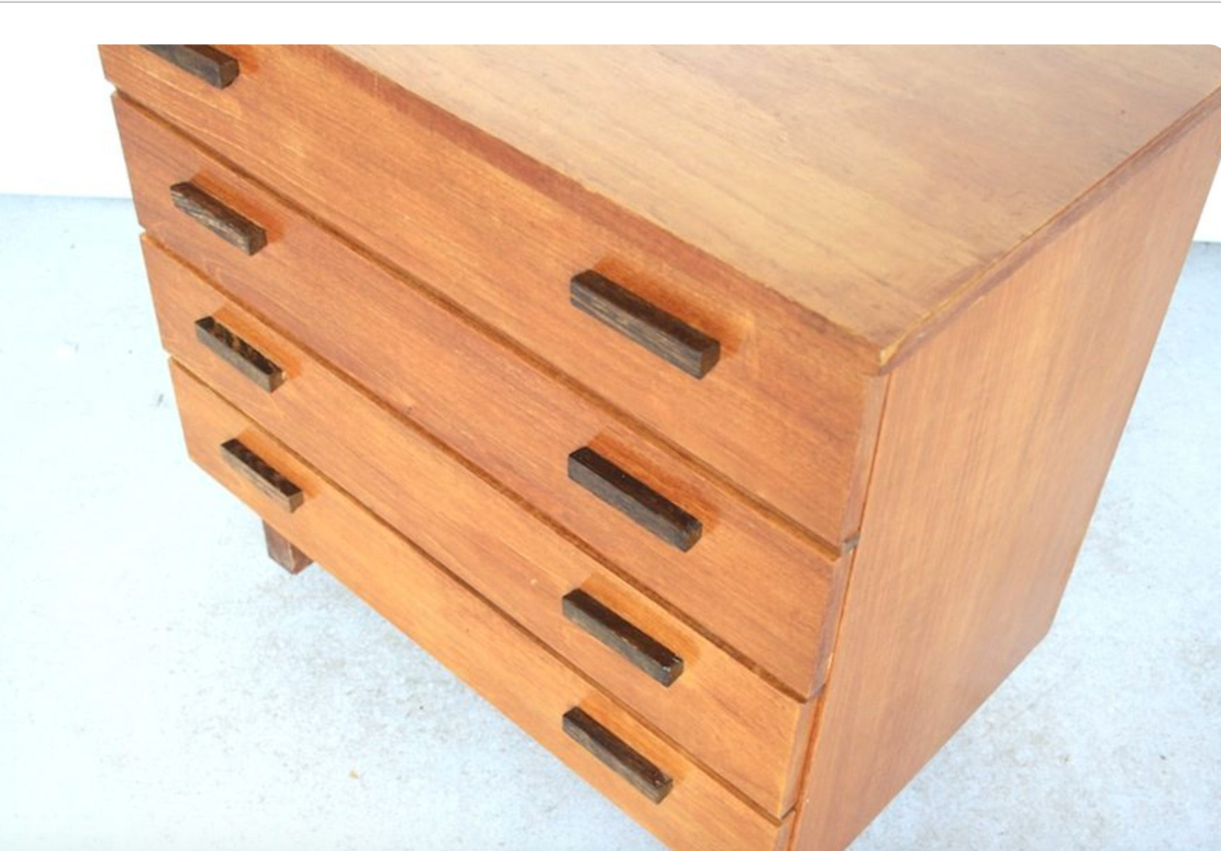 Vintage teak chest of drawers