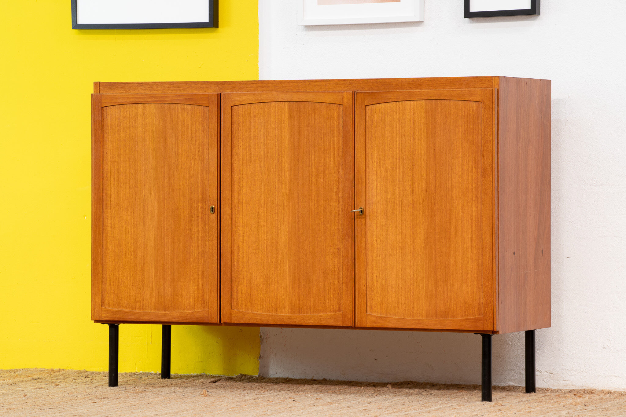 Vintage Scandinavian sideboard – 135 cm
