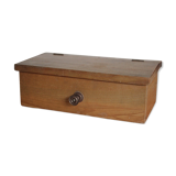 Wooden sewing box