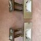 Paire d’appliques murales vintage – fabrication italienne