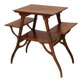 Nancy school type tea table in natural wood