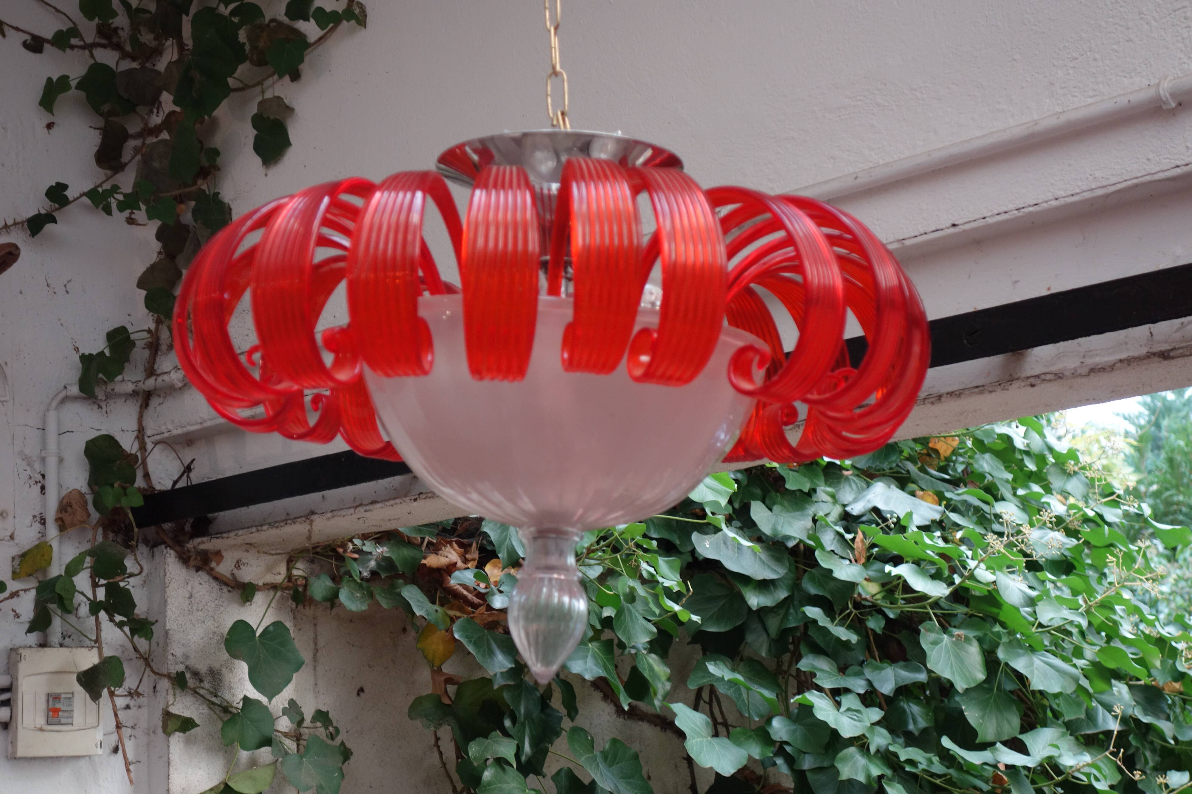 important Venetian chandelier from the 1980s