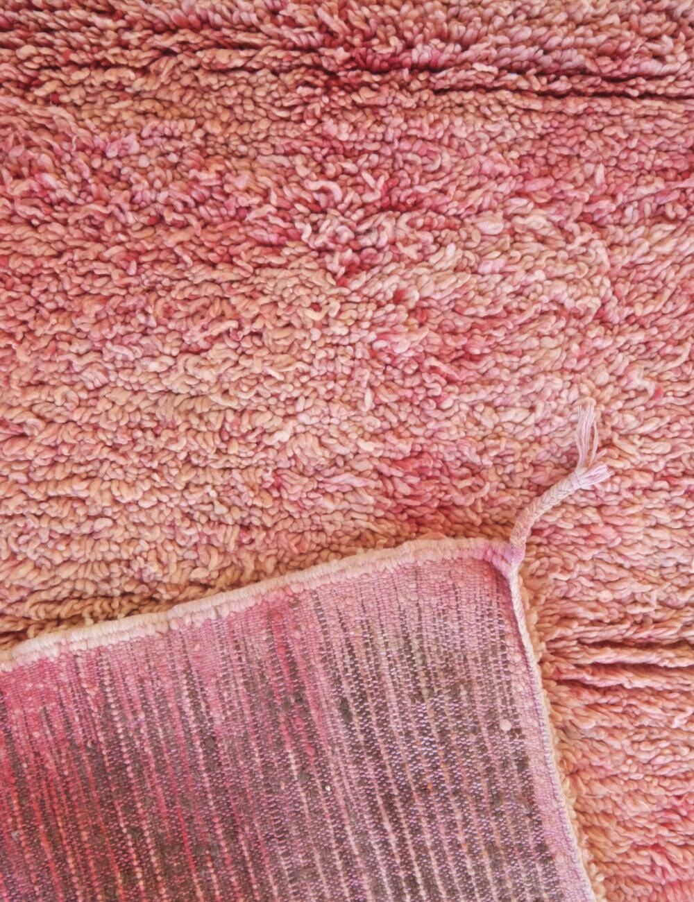 Pink Runner Rug - 313 x 110 cm