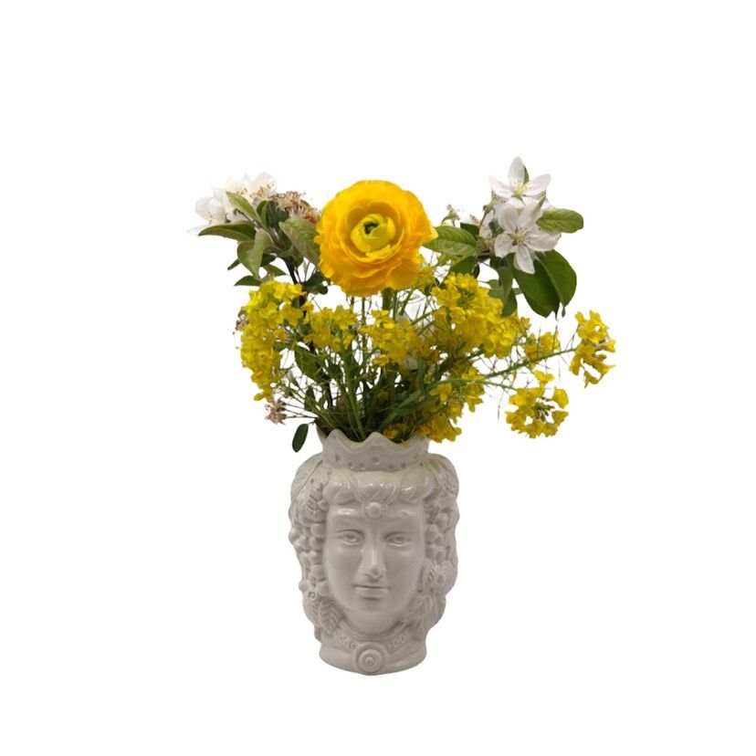 Double-faced vase