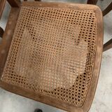 10 chaises Art Déco en noyer massif, XXème siècle