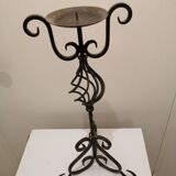Chandelier en fer forge + bougie