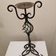Chandelier en fer forge + bougie