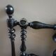 Napoleon III style wall-mounted coat rack