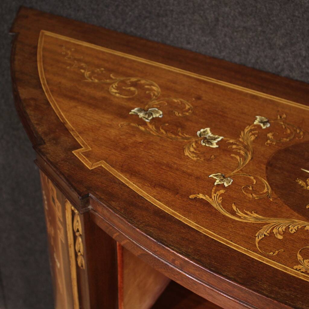 Elegant Louis XVI style inlaid sideboard