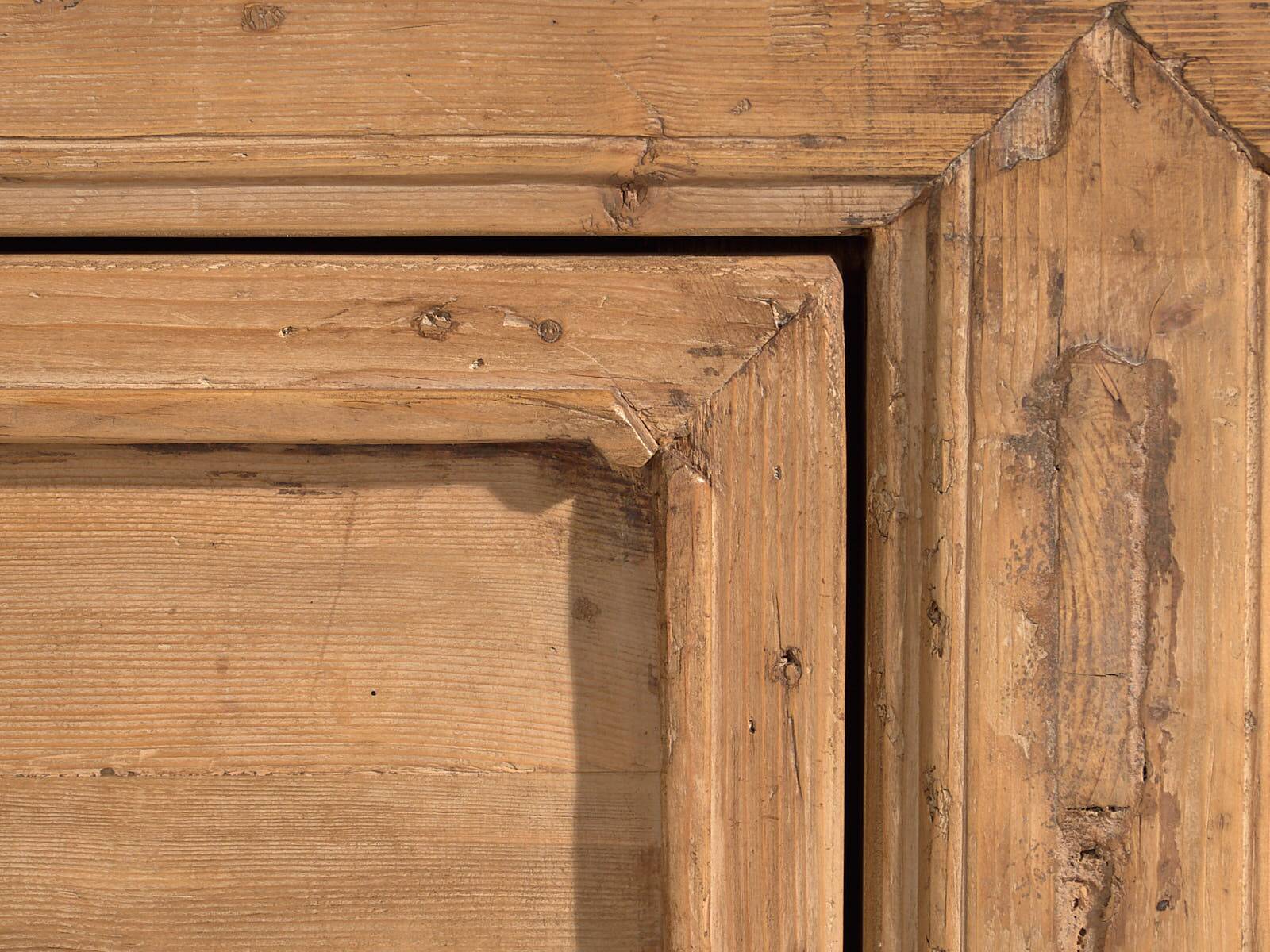 Antique Chinese three-door sideboard (circa 1900) #14
