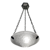 Muller Art Deco glass chandelier