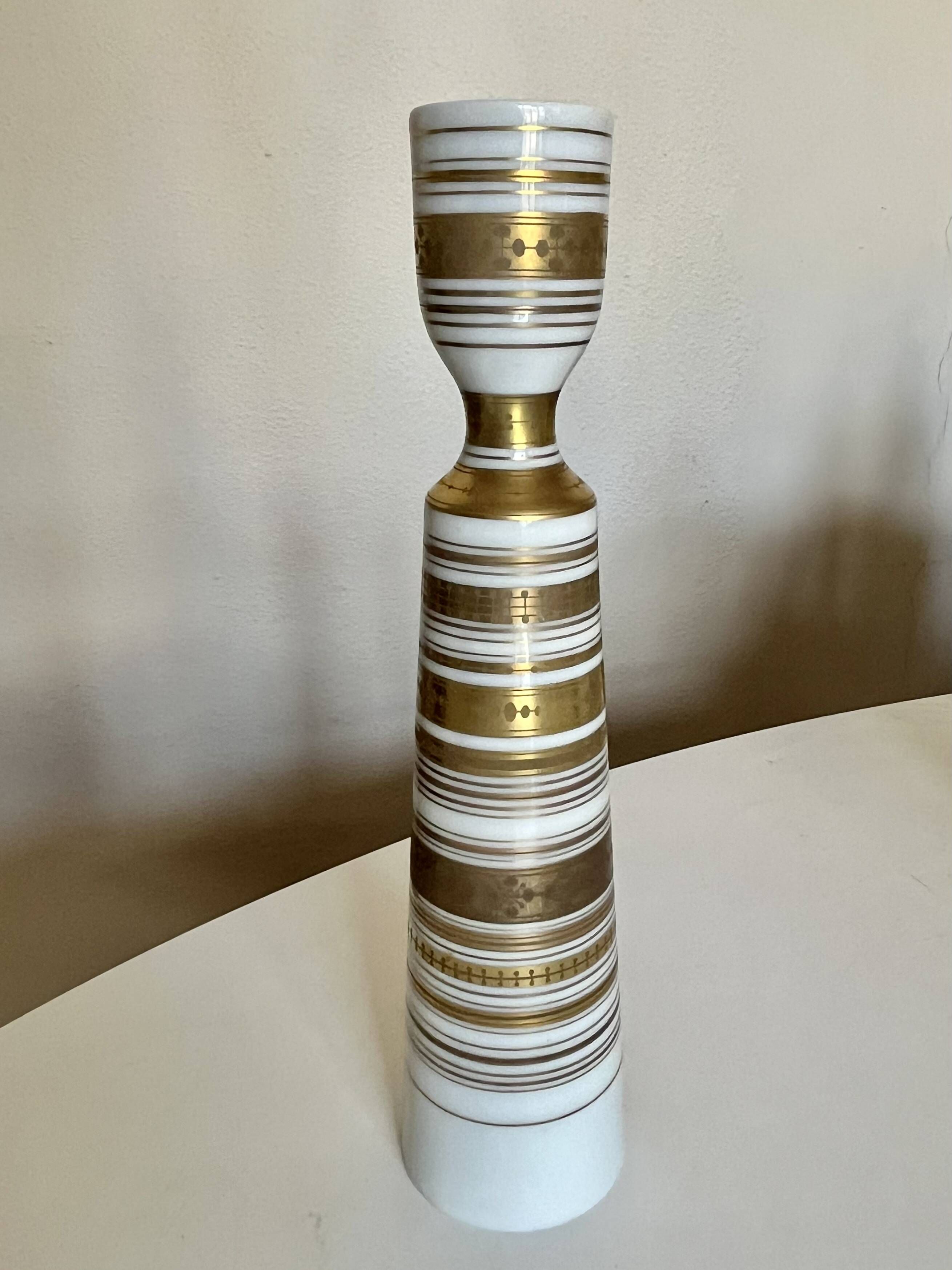 Bjorn Wiinblad Candle Holder Four Colours Rosenthal Scandinavian 1960 numbered