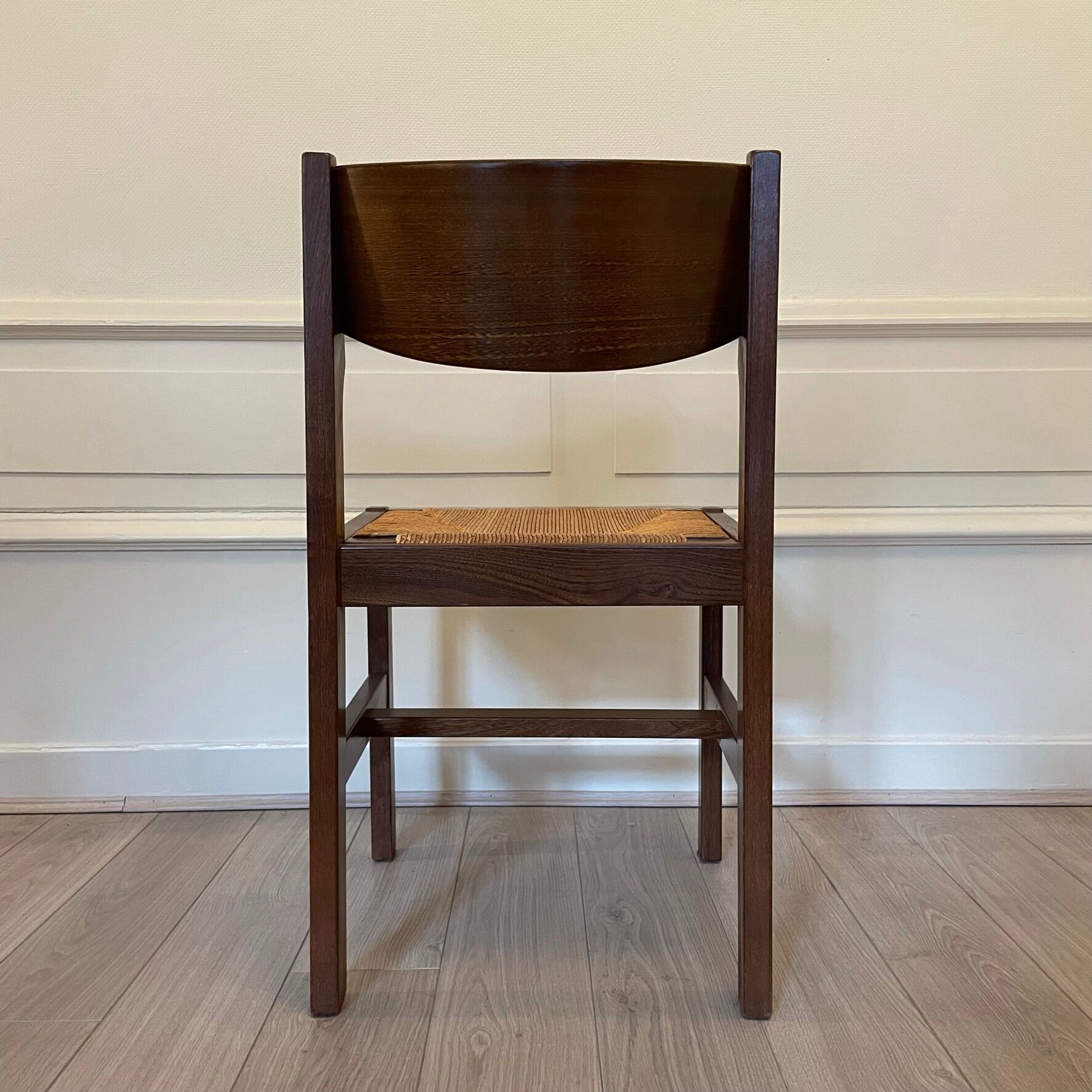 Set 4 Baumann chairs, seat mulch, 1970