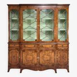 Library / Display case in burl wood