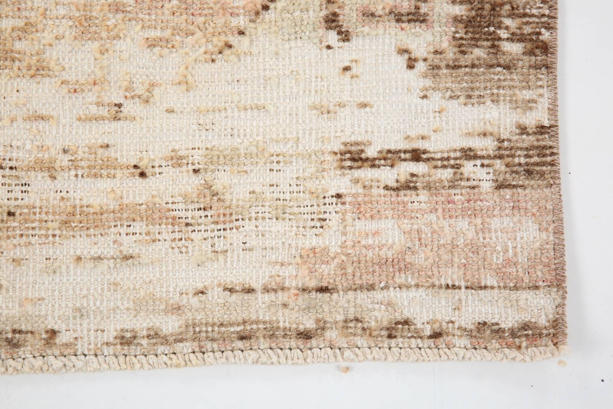 3x11 Rug For Kitchen Brown Beige Turkish Runner Rug, 86x325Cm SK 5286
