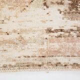 3x11 Rug For Kitchen Brown Beige Turkish Runner Rug, 86x325Cm SK 5286