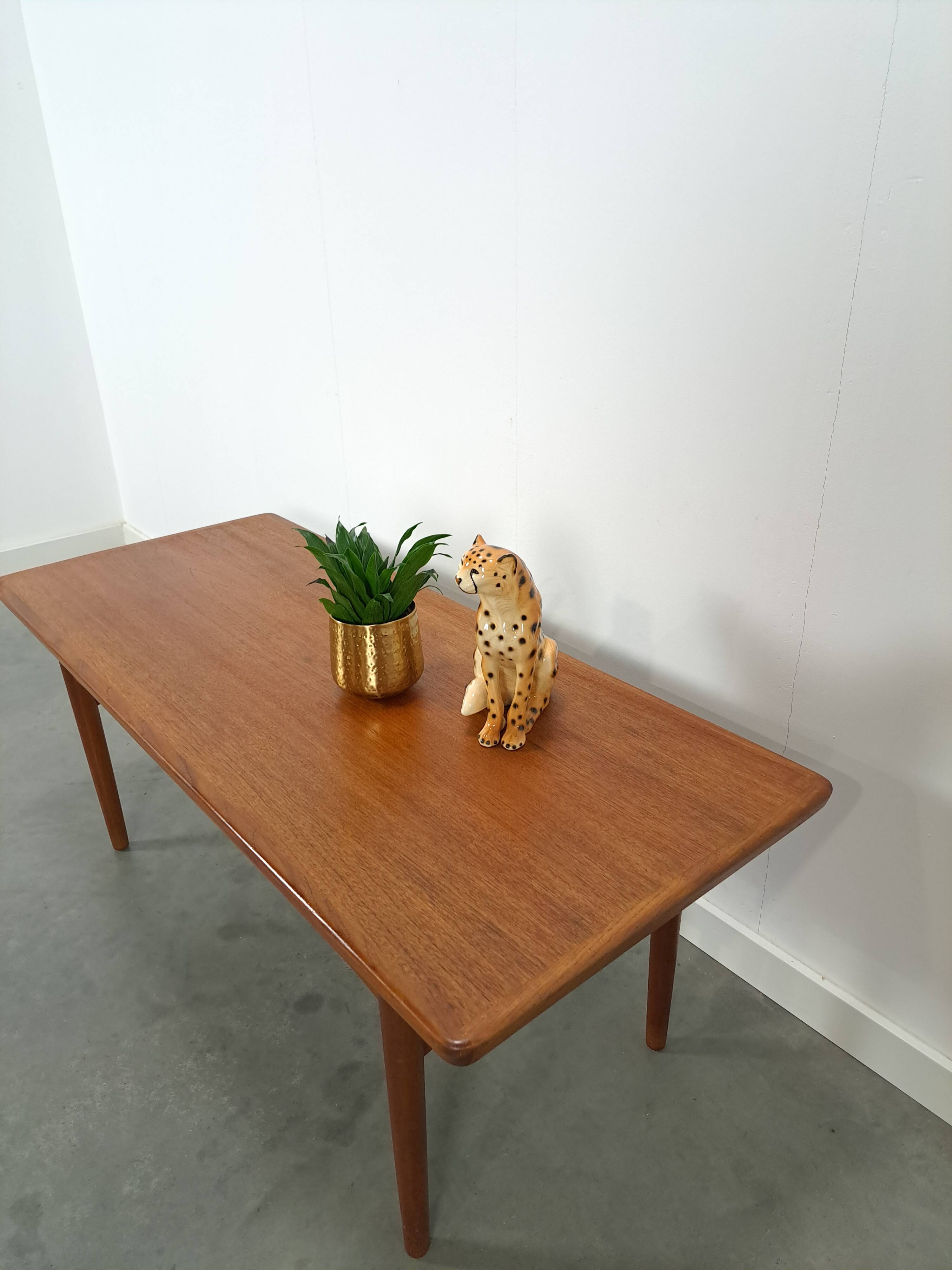 Teak salontafel vintage