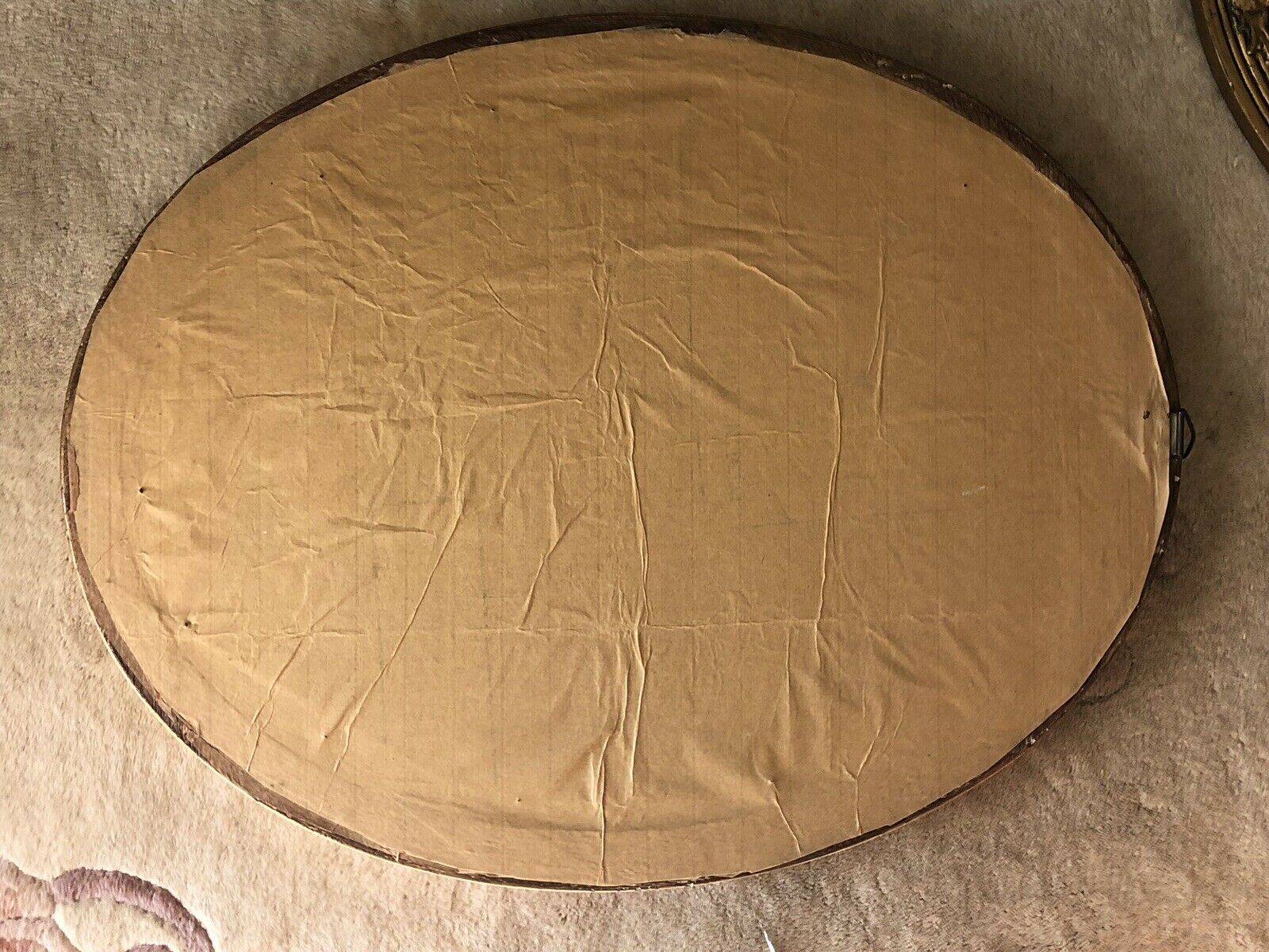 pair of framed old pastels