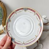 UML France Vintage Porcelain Tea Coffee Set for 2 People