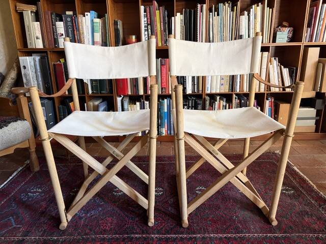 6 folding chairs Mogens Koch made by Carl Hansen