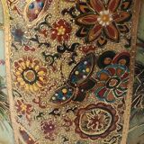 Vase signed Satsuma. Birds/Butterflies/floral patterns on a wild nature background. Gold highlights