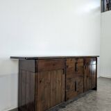 Enfilade in solid pine by Silvio Coppola