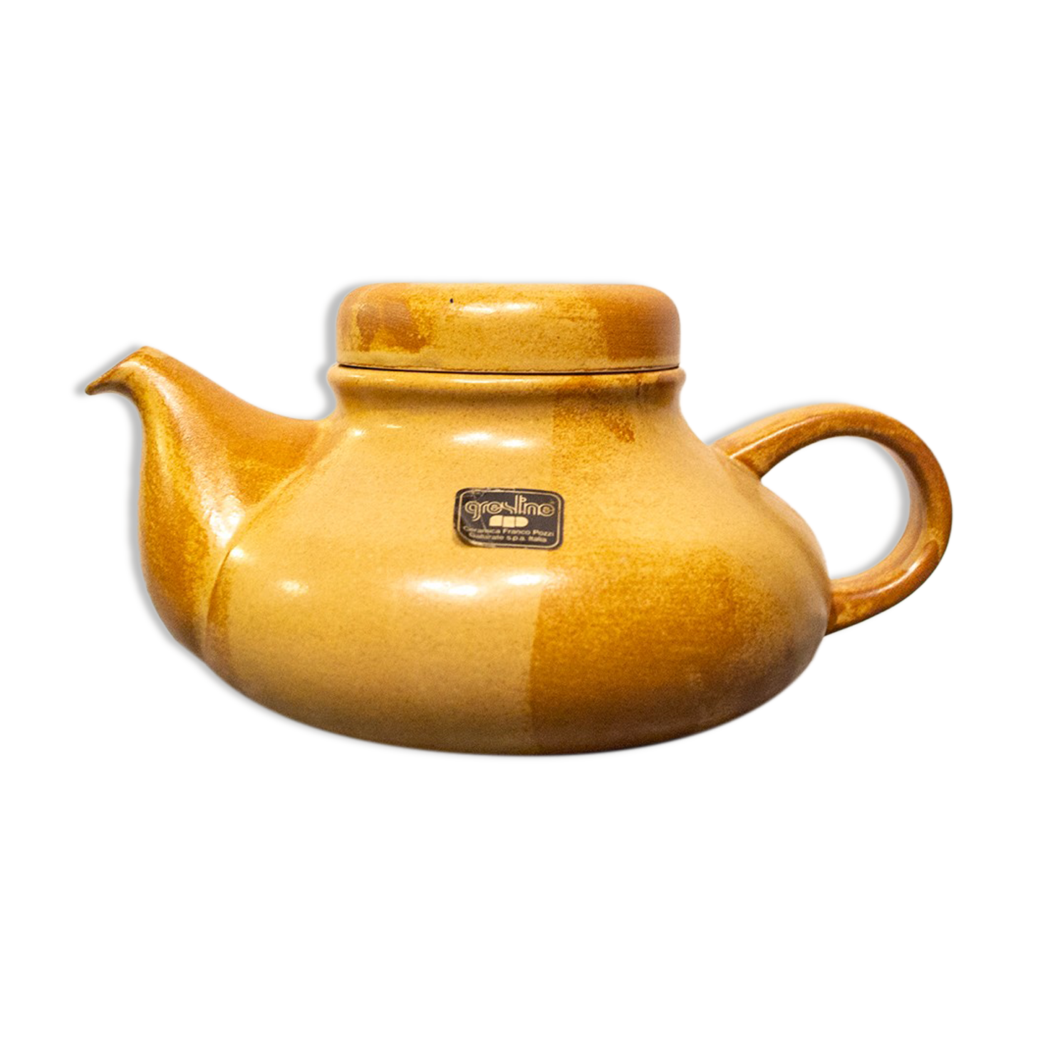 Franco Pozzi teapot for Gresline, Italy 70s