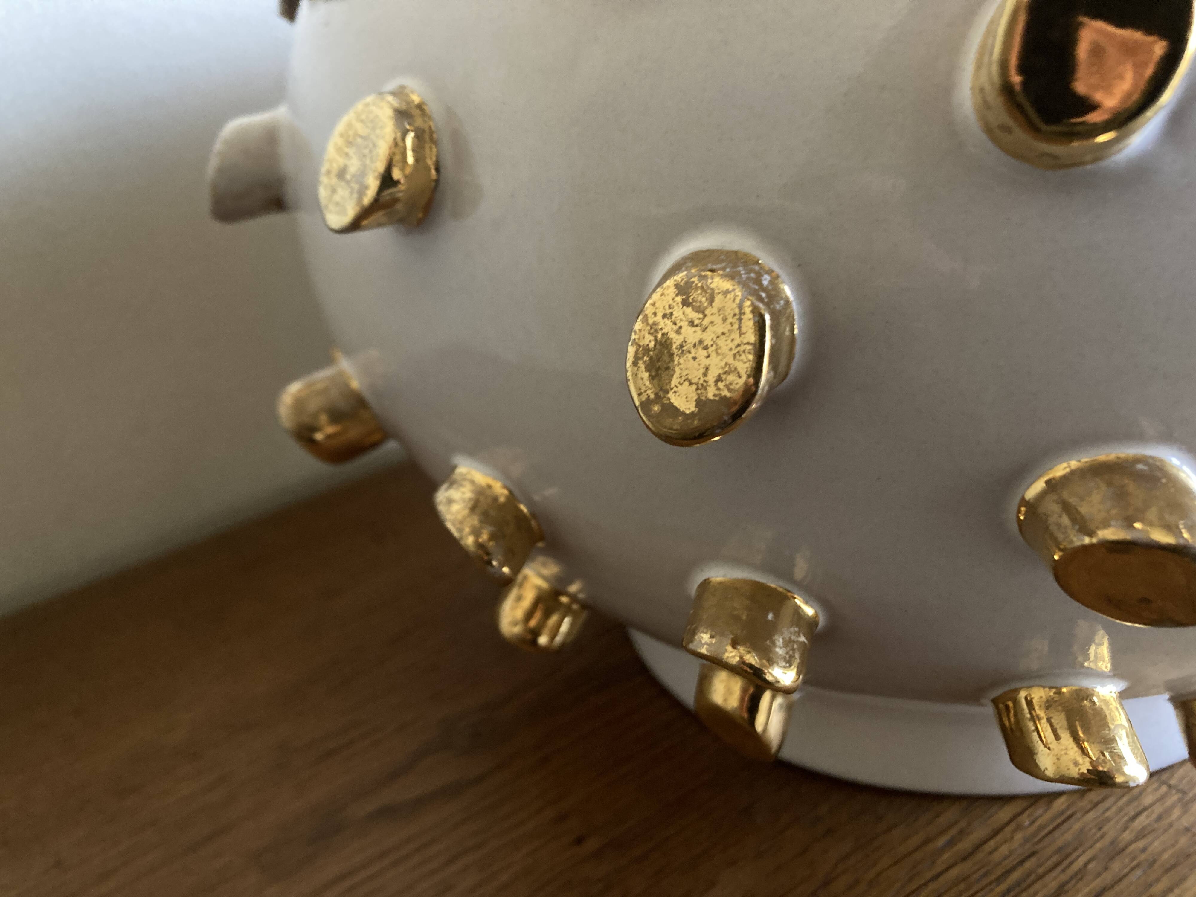 Italian cache-pot XXXL Tronchetto by ND Dolfi Florence for René Veyrat 1960