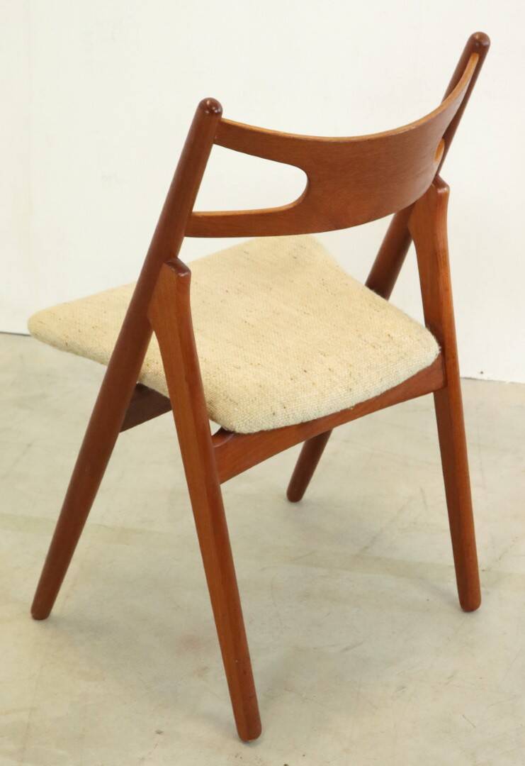 Set van 6 Hans Wegner voor Carl Hansen CH 29 stoelen