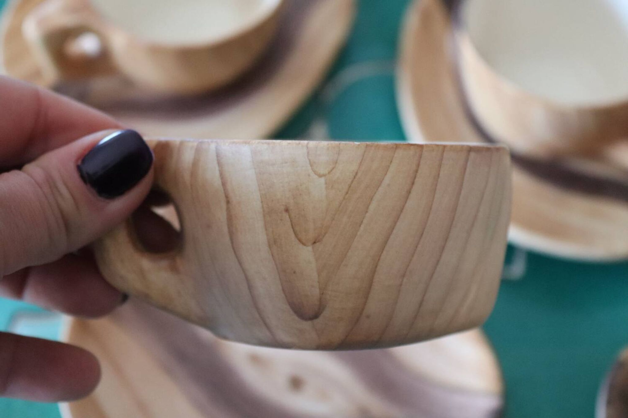 Coffee service – 6 cups and saucers Grand Jean Jourdan, Vallaur