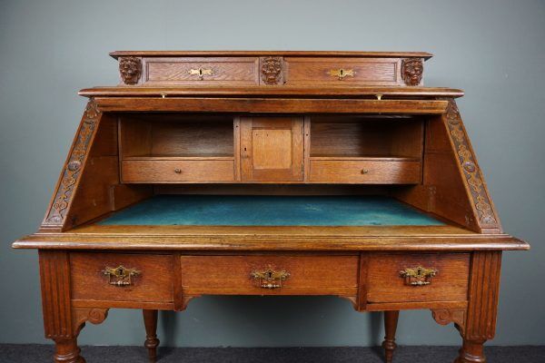 Old Dutch oak office, early 1900