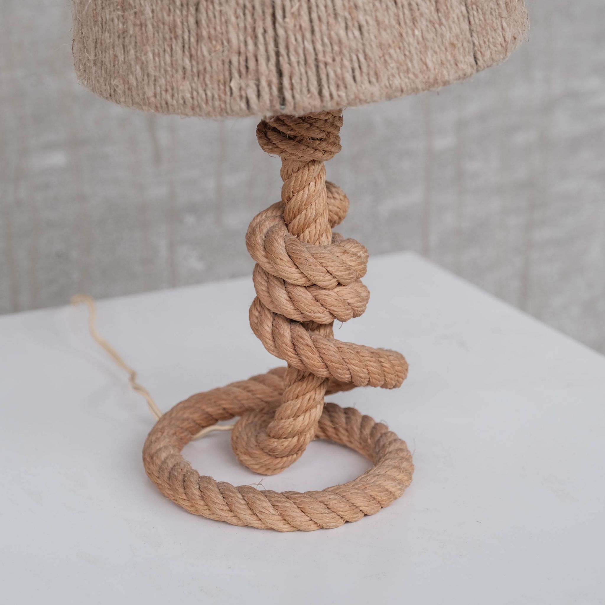 Lampe en corde