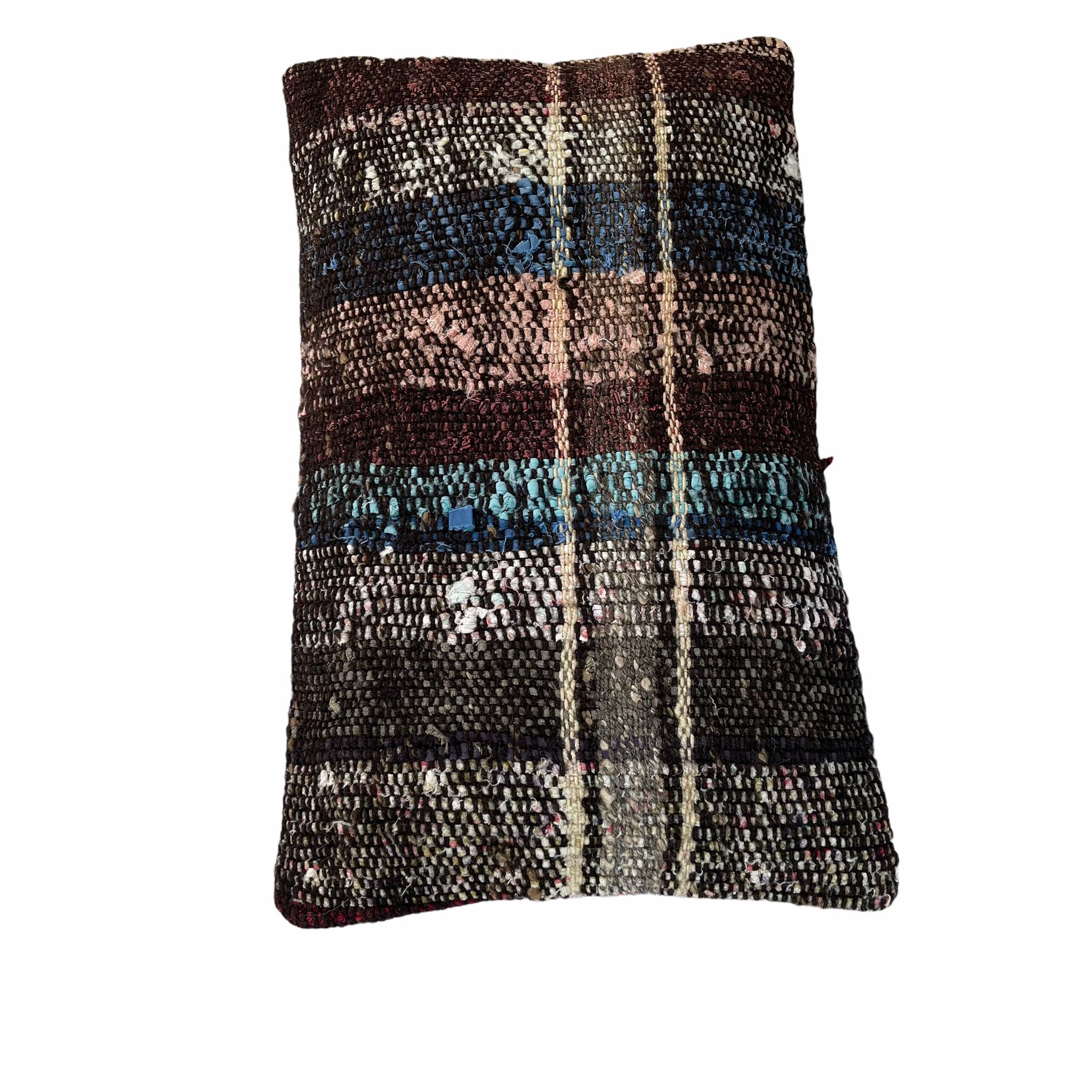 Vintage Turkish Kilim Cushion Cover, 30 x 50 cm