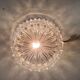 Molded glass ceiling or wall light - 60s/70s