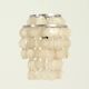 German chandelier in the style of Verner Panton, 1970s.
