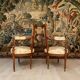 Paire de fauteuils cabriolet de style louis xvi epoque xixeme