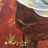 Painting The Red Curtain