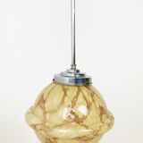 Antique art deco pendant light 1930s