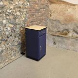 Small Mado kitchen unit from 1960 repainted in Sèvres blue