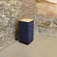 Small Mado kitchen unit from 1960 repainted in Sèvres blue