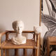 Plaster bust of a woman
